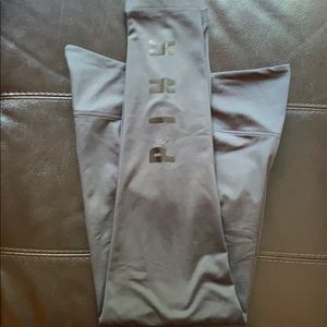 Victoria secrets slate grey leggings with lining